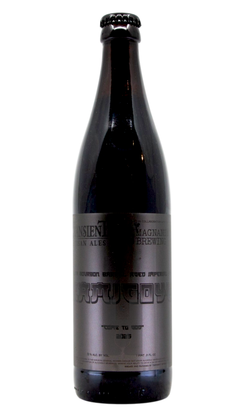 Transient Kamigoye (2025) by Transient Artisan Ales, beer label