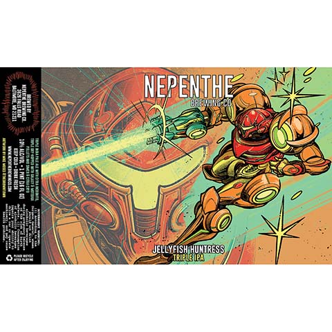 Nepenthe Jellyfish Huntress TIPA by Nepenthe Brewing Co., beer label