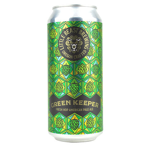 Little Beast Green Keeper Pale Ale by Little Beast Brewing, beer label