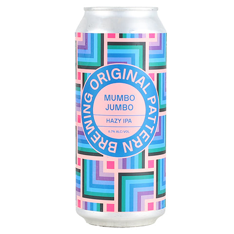 Original Pattern Mumbo Jumbo Hazy IPA by Original Pattern Brewing Company, beer label