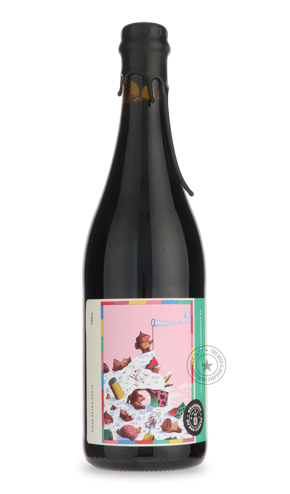 Transcendance #2 by Brasserie du Bas-Canada, beer label