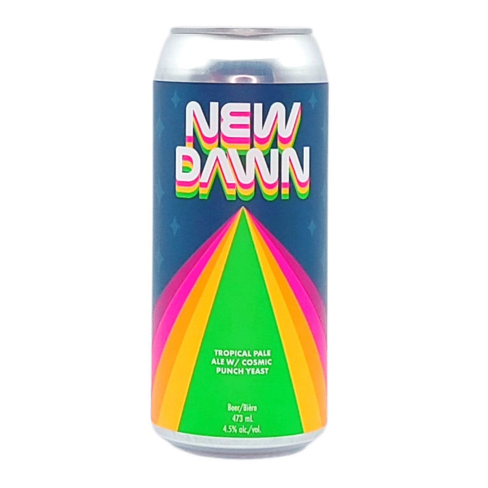 New Dawn Pale Ale by Cabin Brewing Company, beer label