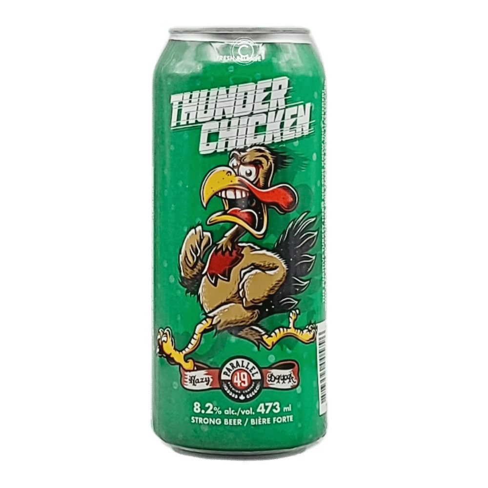 Parallel 49 Brewing Thunder Chicken Hazy Double IPA by Parellel 49 Brewing, beer label