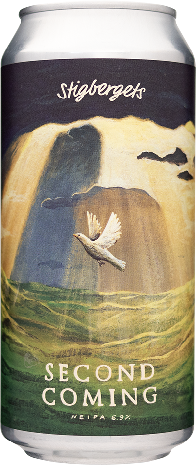 Second Coming by Stigbergets Bryggeri, beer label
