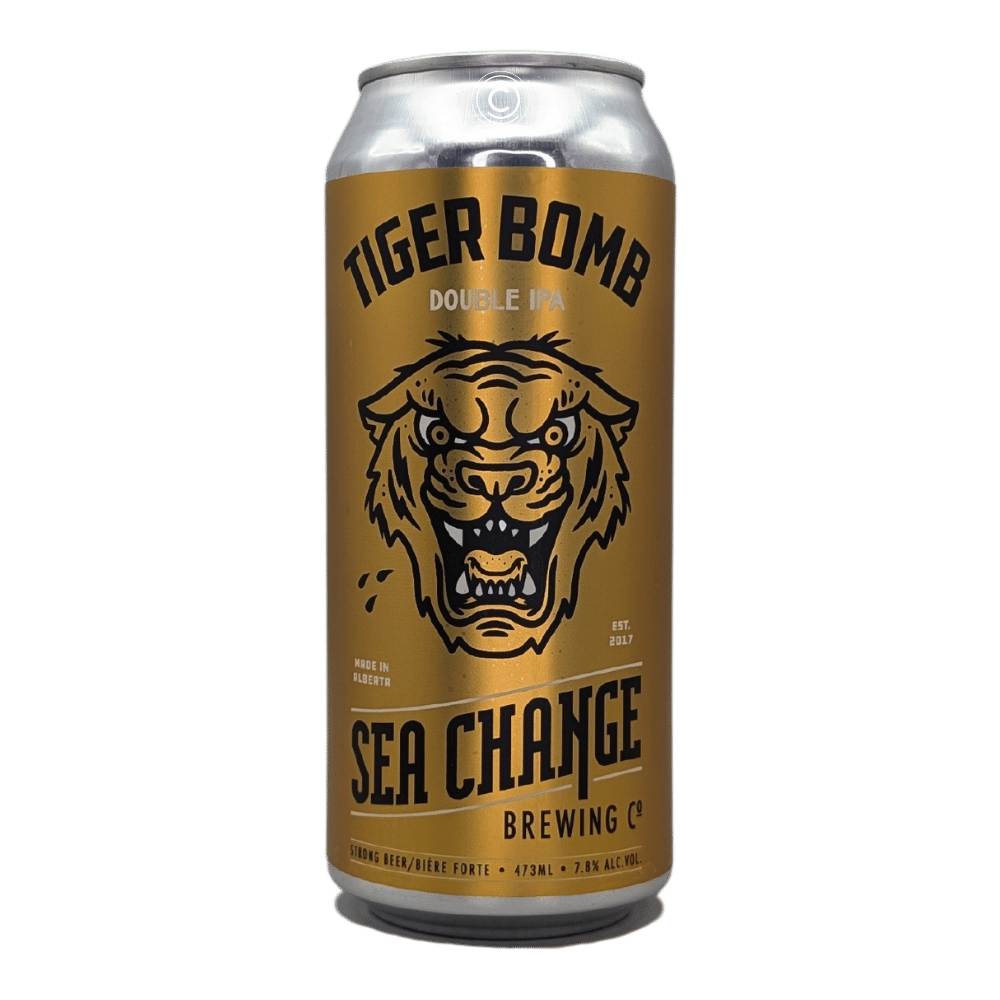 Co. Tiger Bomb Hazy Double IPA by Sea Change Brewing Co., beer label