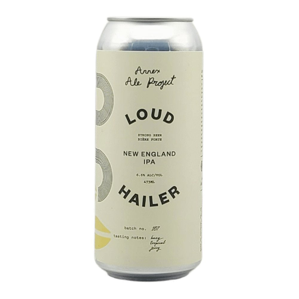 Loud Hailer New England IPA by Annex Ale Project, beer label