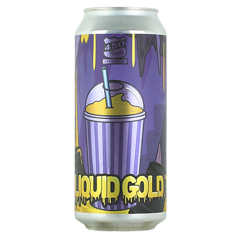 450 North Liquid Gold Slushy XXL Sour Ale by 450 North Brewing Company, beer label