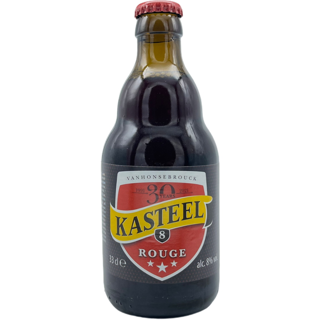 Kasteel Brouwerij Vanhonsebrouck Kasteel Rouge by van Honsebrouck, beer label
