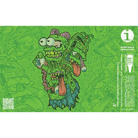 Imprint 33 Triple Hazy IPA by Imprint Beer Company, beer label