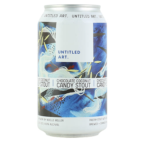Untitled Art Chocolate Coconut Candy Stout by Untitled Art, beer label