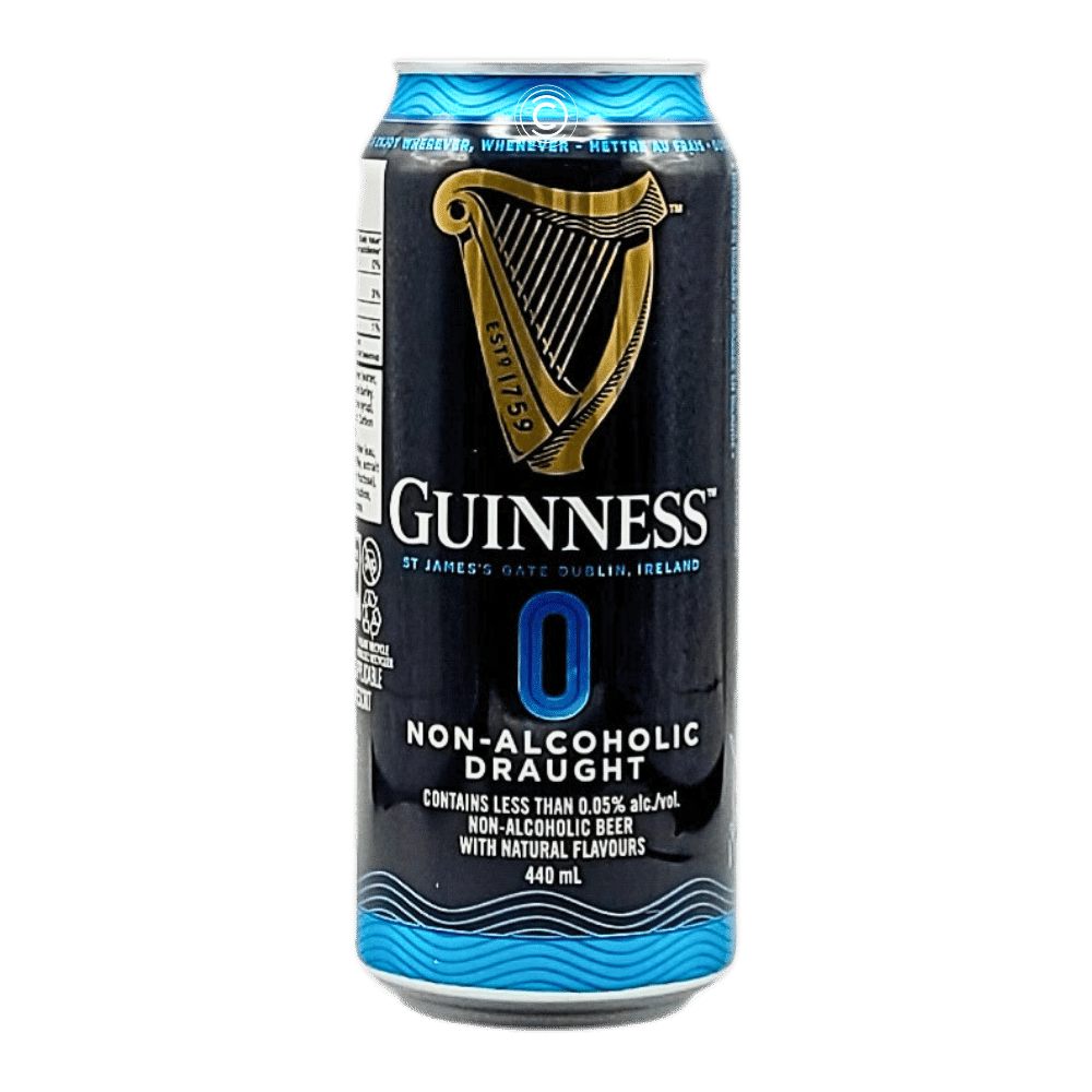 Zero by Guinness, beer label