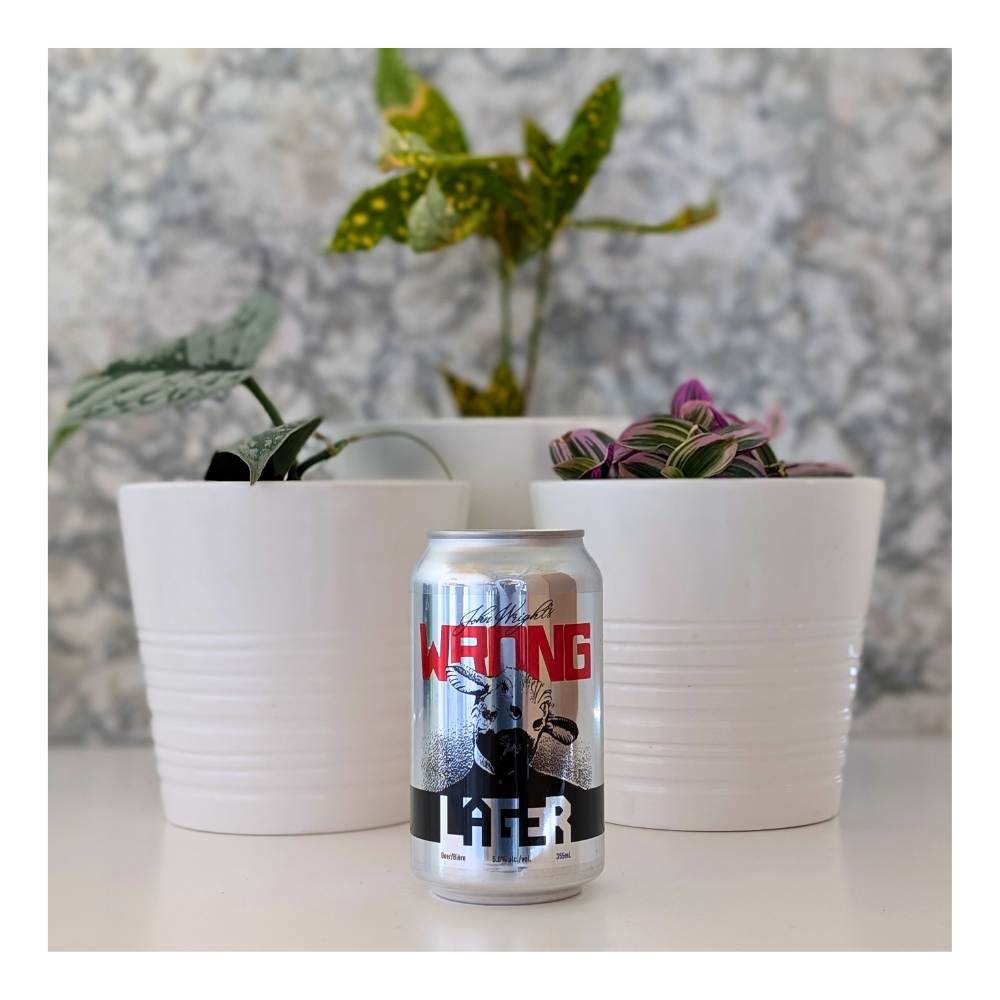 Wrong Lager Kellerbier by Slow Hand Beer Company, beer label