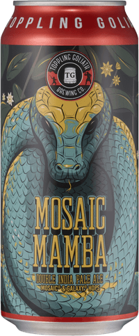 Mosaic Mamba by Toppling Goliath Brewing Co., beer label