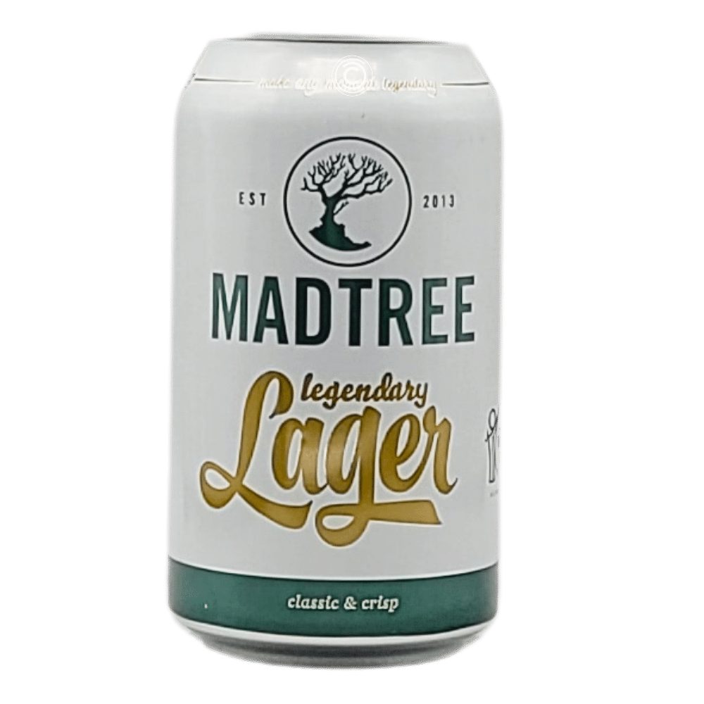 Legendary Lager by MadTree Brewing Company, beer label