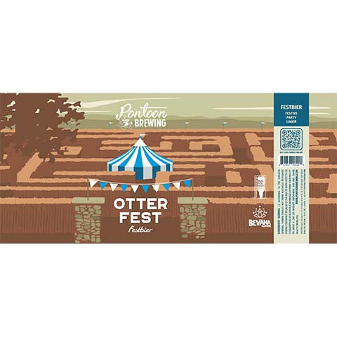 Pontoon Otter Fest Festbier by Pantoon Brewing, beer label