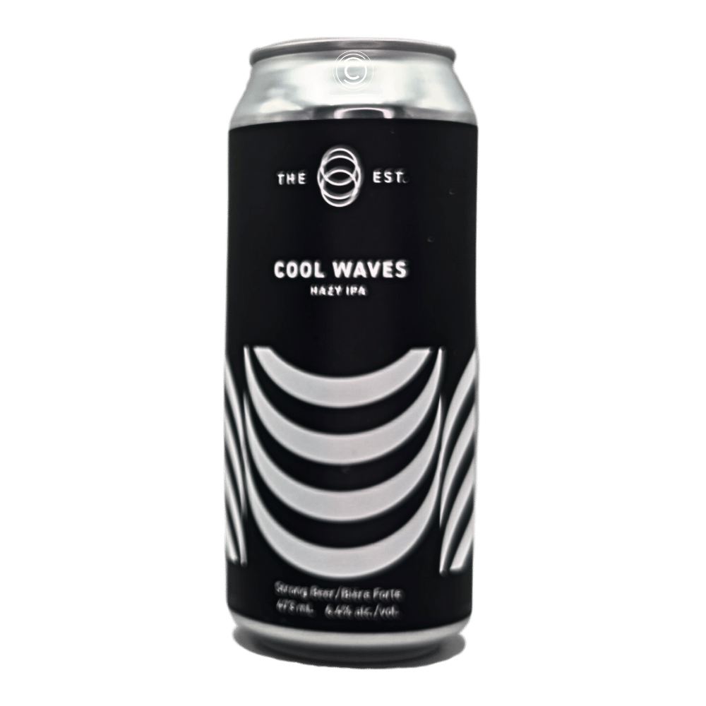 Cool Waves Hazy IPA by The Establishment Brewing Company, beer label