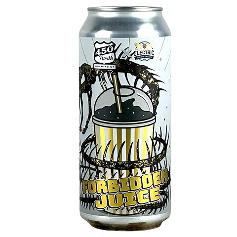 450 North Slushy XL Forbidden Juice Sour by 450 North Brewing Company, beer label