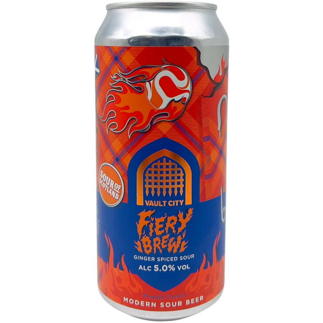 Vault City Fiery Brew by Vault City Brewing Ltd., beer label