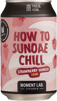 Moment Lab How To Sundae Chill by Moment Lab Stockholm, beer label
