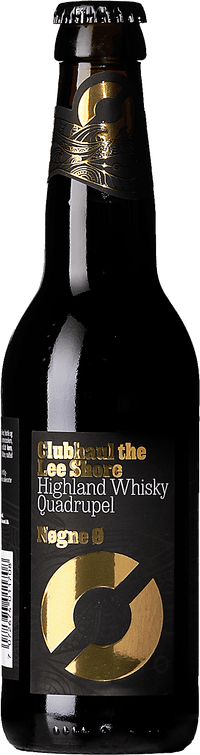 Clubhaul the Lee Shore Highland Whisky Quadrupel by Nøgne Ø, beer label