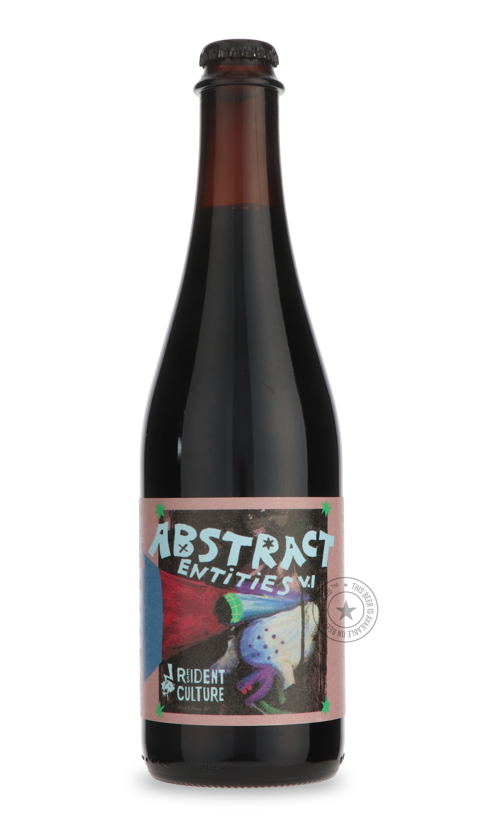 Abstract Entities V 1 by Resident Culture Brewing Company, beer label