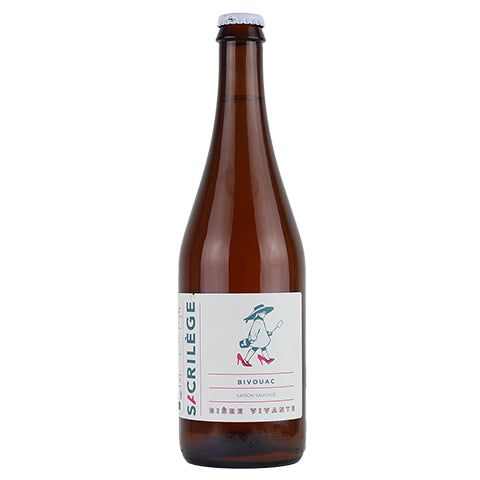 Sacrilege Bivouac Saison by Sacrilege Brewing Project, beer label