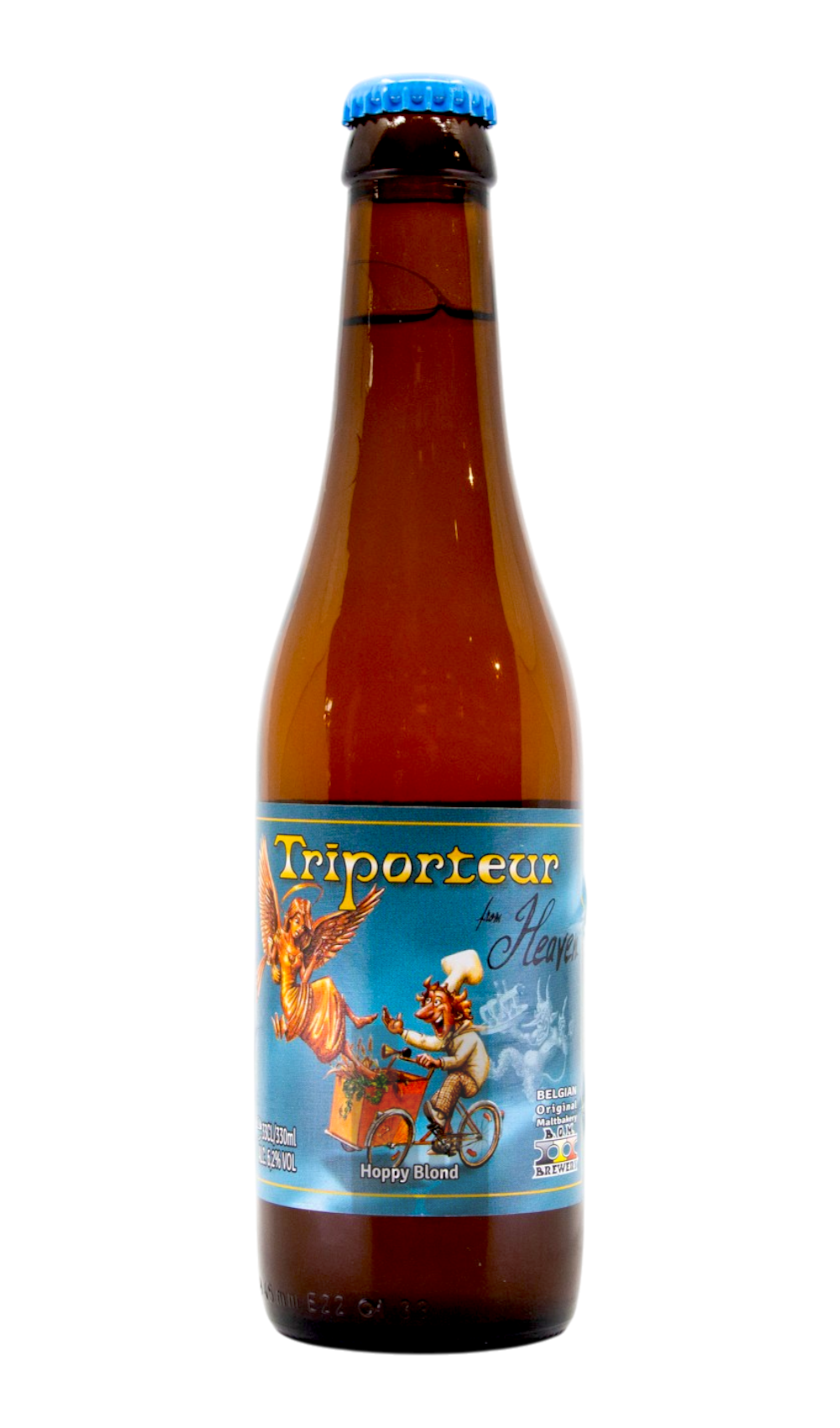 BOMBrewery Triporteur From Heaven by BOMBrewery, beer label