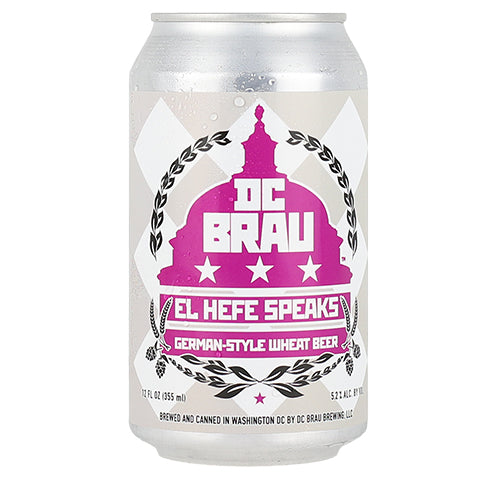DC Brau/Old Dominion El Hefe Speaks Wheat by DC Brau Brewing Company, beer label