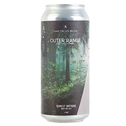 Outer Range Forest Bathing IPA by Outer Range Brewing Co, beer label