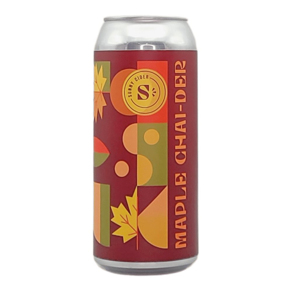 Maple Chai -der Cider by SunnyCider, beer label