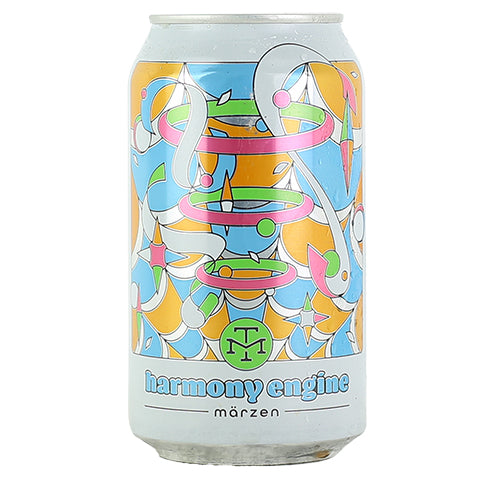 Modern Times Harmony Engine Marzen Lager by Modern Times Beer, beer label