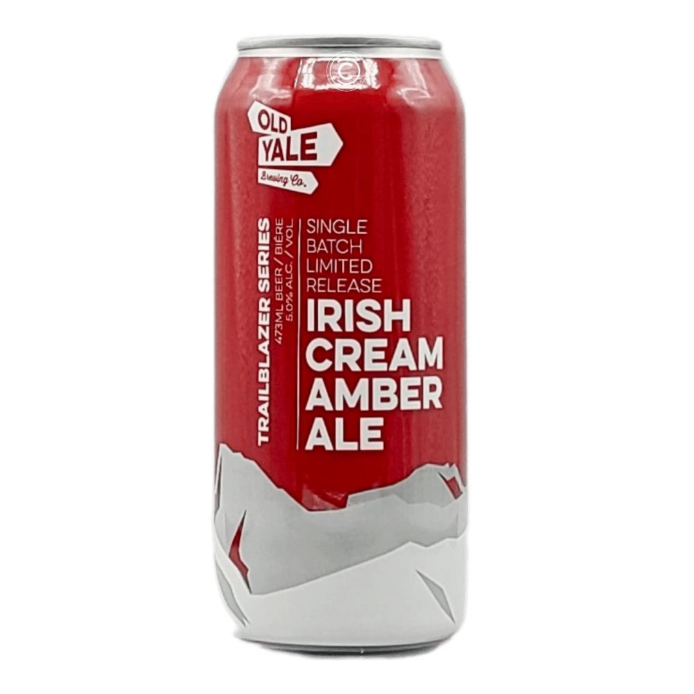 Irish Cream Amber by Old Yale Brewing Company, beer label