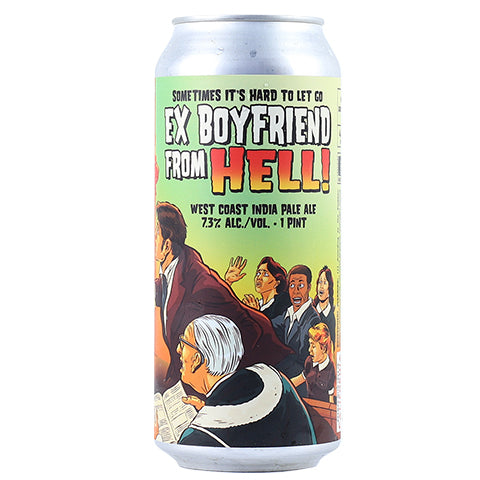 Paperback Ex-Boyfriend From Hell! IPA by Paperback Brewing Co., beer label