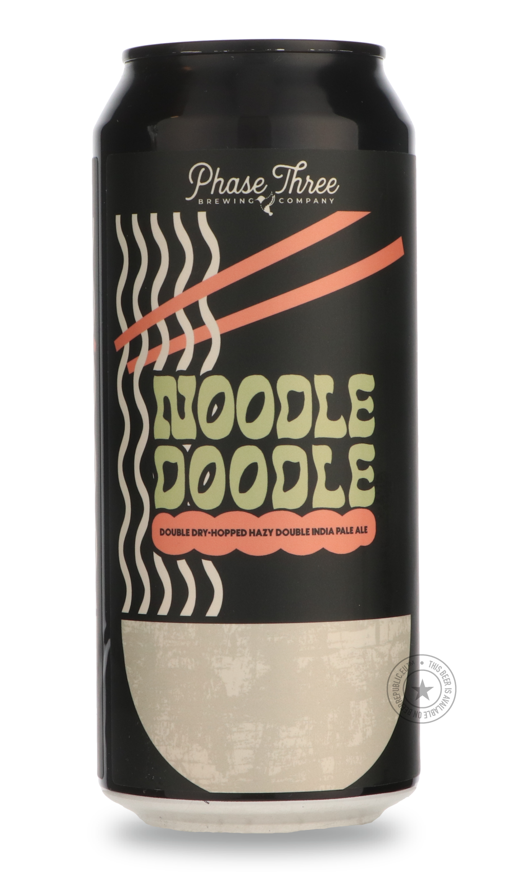 Noodle Doodle by Phase Three Brewing Company, beer label