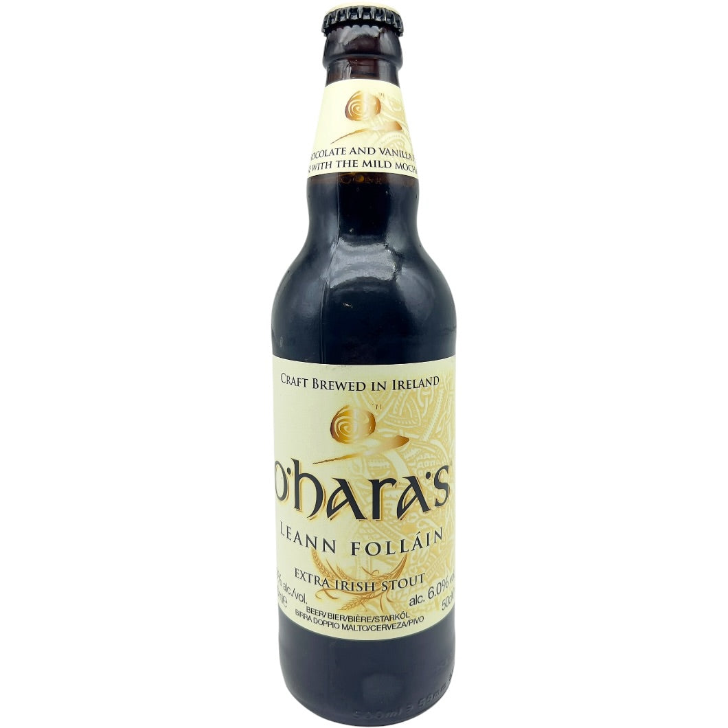 O'Hara's Leann Follain Extra Stout by O'Hara's Brewery, beer label