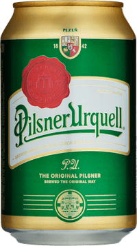 Pilsner Urquell by Plzensky Prazdroj, Inc, beer label