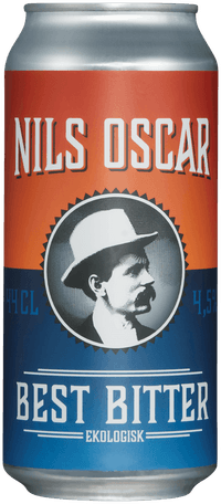 Nils Oscar Best Bitter by Nils Oscar Bryggeri och Bränneri AB, beer label