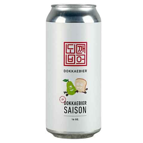 Dokkaebier Experimental Batch #35: Dokkaebier Saison by Dokkaebier, beer label