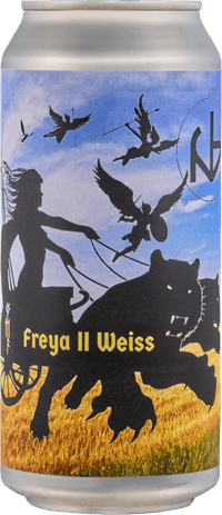 Freya II Weiss by Keane Brewing, beer label