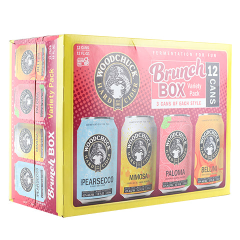 Woodchuck Hard Cider Brunch Box Variety Pack by Woodchuck Cider, beer label
