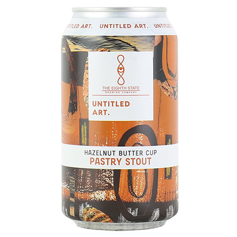 Untitled Art/The Eighth State Hazelnut Butter Cup Pastry Stout by Untitled Art, beer label