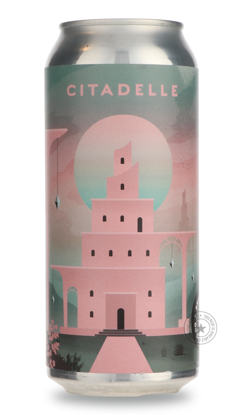 Citadelle by Brasserie du Bas-Canada, beer label