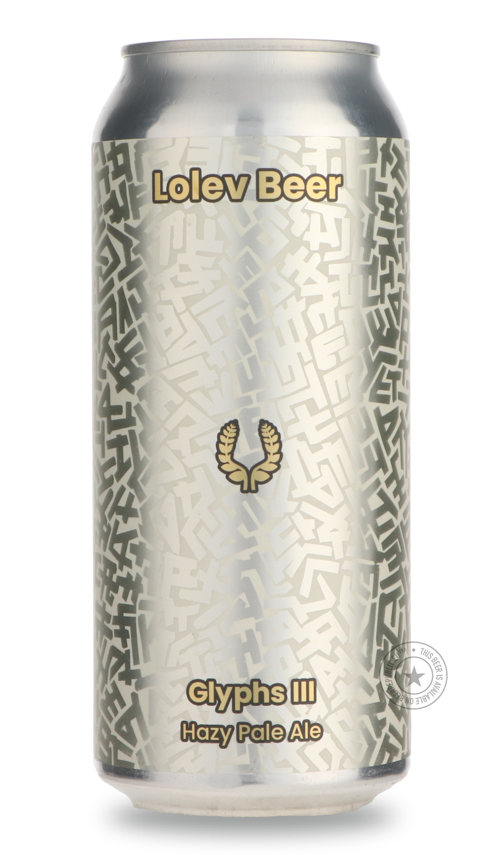 Glyphs III by Lolev, beer label