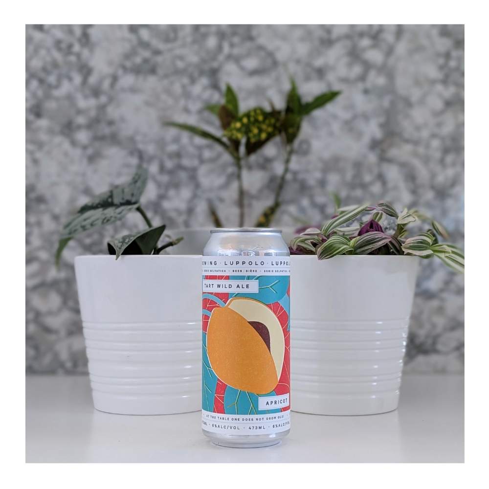 Co. Serie Selvatica Apricot Tart Wild Ale by Luppolo Brewing Co, beer label