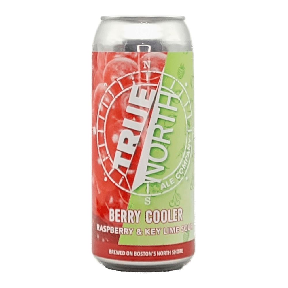 Berry Cooler Raspberry & Key Lime Sour by True North Ale Company, beer label