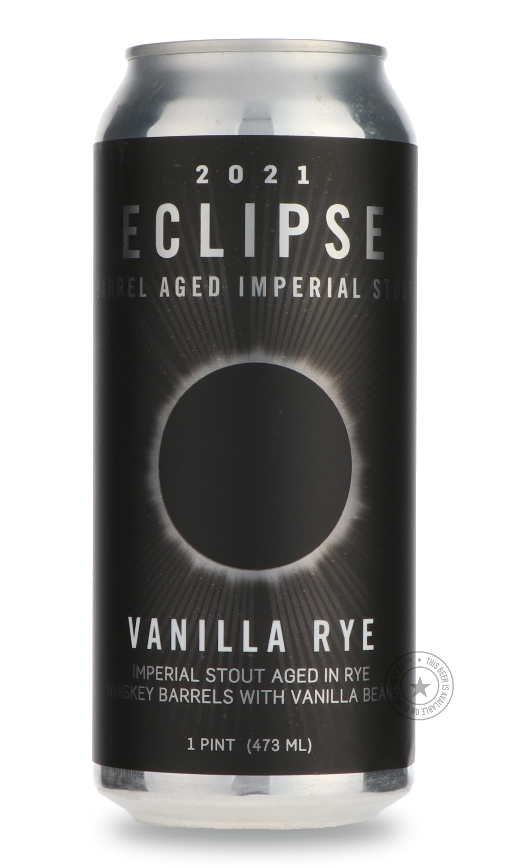 Eclipse Vanilla Rye by FiftyFifty Brewing Co, beer label