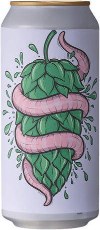 Worm Juice by Fermenterarna, beer label