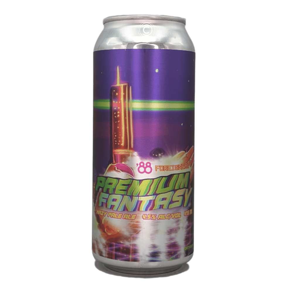 Premium Fantasy Hazy Pale Ale by Eighty Eight Brewing Co., beer label