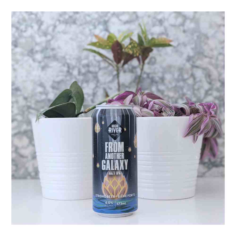 Co. From Another Galaxy Hazy IPA by High River Brewing Company, beer label