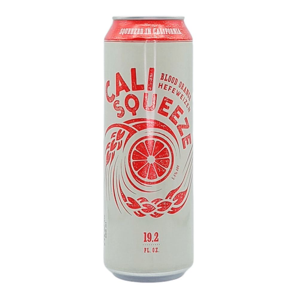 Cali Squeeze Blood Orange Hefeweizen by Firestone Walker Brewing Co, beer label
